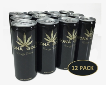 Kona Gold Energy Drinks - Energy Drink 12 Pack, HD Png Download, Free Download