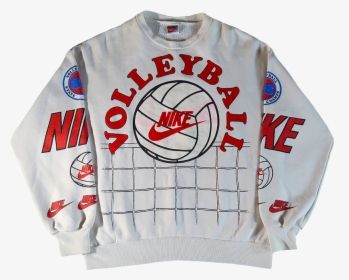 Rare Vintage Nike T Shirt 80s 90s Tee - Nike Volleyball Top Vintage, HD Png Download, Free Download