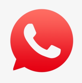 Whatsapp Plus Red Edition - Whatsapp Icon Red Png, Transparent Png, Free Download