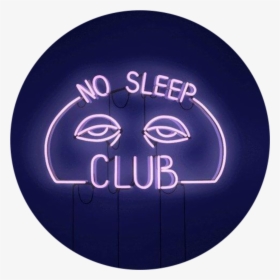 #sleep #nosleep #club #background #lights #streetlights - Circle, HD Png Download, Free Download