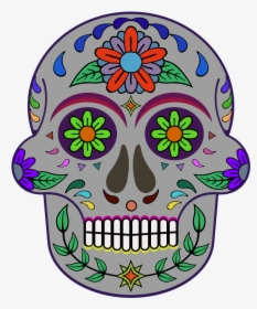 Day Of The Dead 800 X 800 Png Transparent - Day Of Dead Skull Texture, Png Download, Free Download