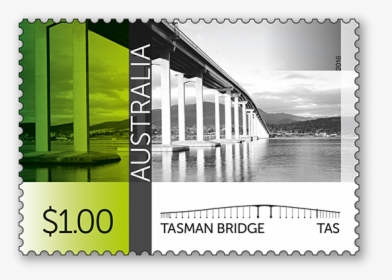 Tasman Bridge $1.00 Stamp, HD Png Download, Free Download