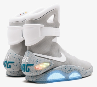 This Pair Of Automatically Lacing Shoes Is Based On - Air Mags Nike Transparent, HD Png Download, Free Download
