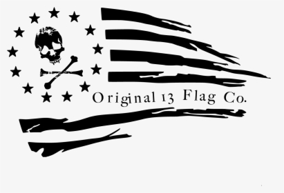 Transparent Hanging Christmas Stockings Clipart - Black And White Us Flag Tattoo, HD Png Download, Free Download