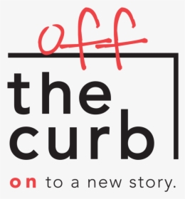 Off The Curb Logo Withtagline Color - Calligraphy, HD Png Download, Free Download