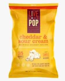 Cheddar & Sourcream - Cheddar And Sour Cream Popcorn, HD Png Download, Free Download