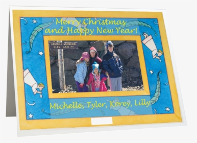 Christmas Angels Holiday Photo Card Single Cards, HD Png Download, Free Download