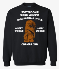 Soft Wookie Warm Wookie Great Big Ball Of Fur Unisex - Ugly Christmas Sweater Nerd, HD Png Download, Free Download