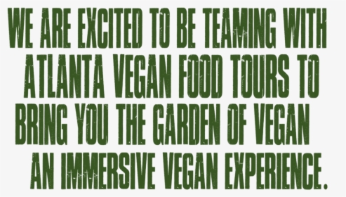 Garden Vegan Web Text Green, HD Png Download, Free Download
