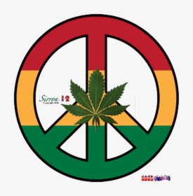Peace Sign Red Yellow Green, HD Png Download, Free Download