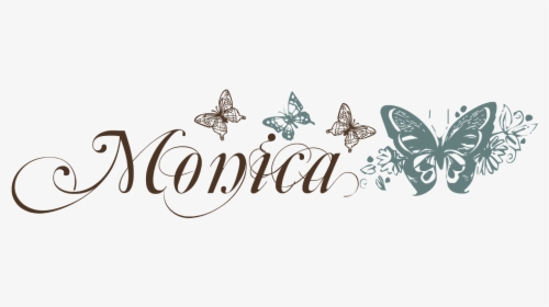 Happy Birthday Monica Butterfly, HD Png Download, Free Download