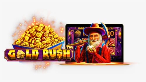 Gold Rush Slots Game Logo - Gold Rush Pragmatic Play, HD Png Download, Free Download