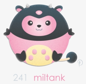Miltank  this Little Milk Dud Is A Cutie Once Again - Cartoon, HD Png Download, Free Download