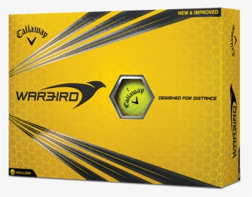 Callaway Warbird - Yellow - Warbird - Yellow - Callaway Warbird Golf Balls, HD Png Download, Free Download