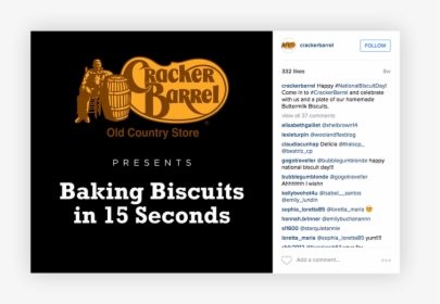 Cb-instagram - Cracker Barrel, HD Png Download, Free Download