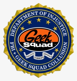 Corrupt Fbi Geek Squad Illegal Warrantless Searches - Fbi Logo, HD Png Download, Free Download