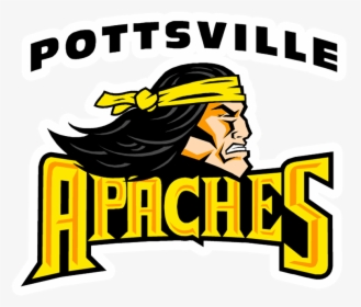 School Logo - Pottsville Apaches, HD Png Download, Free Download
