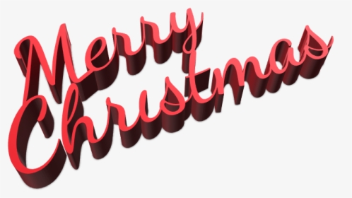 Merry Christmas Sign - Calligraphy, HD Png Download, Free Download