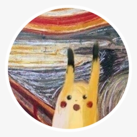 #meme #pikachu #pika #pokemon #icon #aesthetic #paintinf - Adolf Hitler Mona Lisa, HD Png Download, Free Download