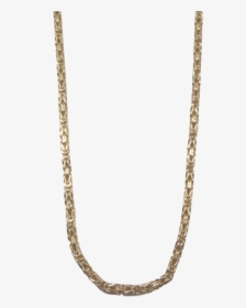 14k Yellow Gold Kings Link Necklace - Chain, HD Png Download, Free Download