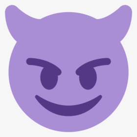 Smiling Imp , Png Download - Devil Emoji Discord, Transparent Png, Free Download