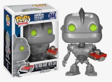 Iron Giant With Car Pop Vinyl Figure"  Title="iron - Iron Giant Funko Pop, HD Png Download, Free Download