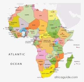 Map Of African Countries 2018, HD Png Download, Free Download