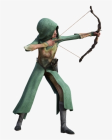 Fee, Elf, Arch, Arrow, Objectives, Quiver, Fairy, Fae - Longbow, HD Png Download, Free Download
