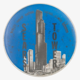 Sears Tower Chicago Button Museum - Skyscraper, HD Png Download, Free Download