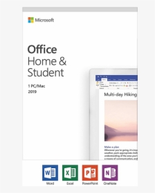 Office Home And Student - Office Home And Student 2019, HD Png Download, Free Download