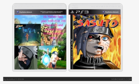 Sasuke Returns Box Art Cover - Sasuke And Naruto, HD Png Download, Free Download