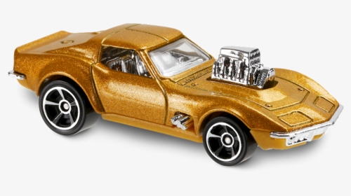 Land Car,motor Vehicle,sports Car,automotive Design,toy - Hot Wheels 68 Corvette Gas Monkey Garage, HD Png Download, Free Download