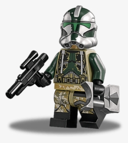 Lego Star Wars Clone Commander Gree, HD Png Download, Free Download