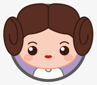 Personajes De Star Wars Kawaii , Png Download - Cartoon, Transparent Png, Free Download