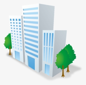 Building, Company, Business, Architecture, Skyscraper - รูป ตึก ออฟฟิศ การ์ตูน, HD Png Download, Free Download