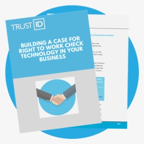 Building A Case For Right To Work Check Software In - Brochure, HD Png Download, Free Download