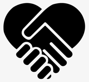 Transparent Refer A Friend Icon Png - Shaking Hands Heart Icon, Png Download, Free Download