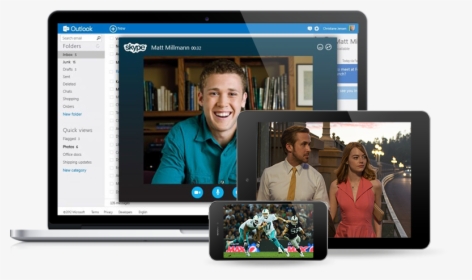 Skype Video Call Layout, HD Png Download, Free Download