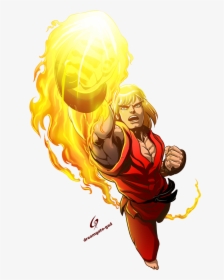 Thumb Image - Street Fighter Art Ken, HD Png Download, Free Download