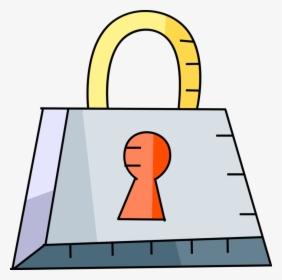 Vector Illustration Of Padlock Lock Mechanical Security, HD Png Download, Free Download
