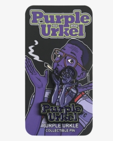 Purple Urkel Hat Pin - Skateboard Deck, HD Png Download, Free Download