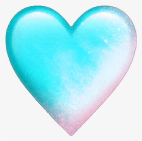 #heart #hearts #blue #emoji #emojis #pink #smoke - Blue And Pink Emojis Hearts, HD Png Download, Free Download