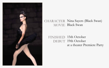 Black Swan Ballet Makeup, HD Png Download, Free Download