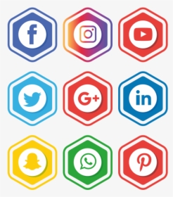 Iconos Para Tarjetas De Presentacion Png - Logo Media Sosial Png, Transparent Png, Free Download