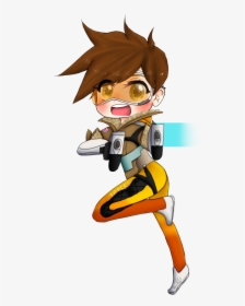 Thumb Image - Overwatch Png Tracer, Transparent Png, Free Download