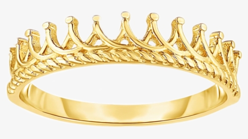 #crown #ring #gold #tiara #royalty #princess #queen - Crown, HD Png Download, Free Download