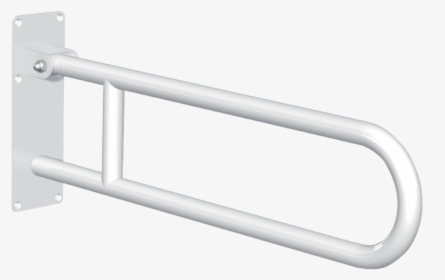 511516w Basic Drop Down Grab Bar White Stainless Steel - Tool, HD Png Download, Free Download