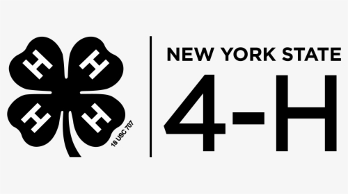 Black 4 H Logo, HD Png Download, Free Download
