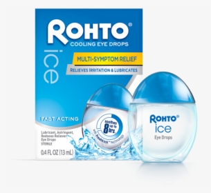 Rohto Cartonbottle 1000 Ice - Rohto Cooling Eye Drops, HD Png Download, Free Download