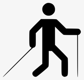 Nordic Walking Png Clipart , Png Download - Nordic Walking Icon Png, Transparent Png, Free Download